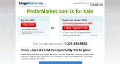 Desktop Screenshot of prefermarket.com