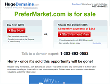 Tablet Screenshot of prefermarket.com